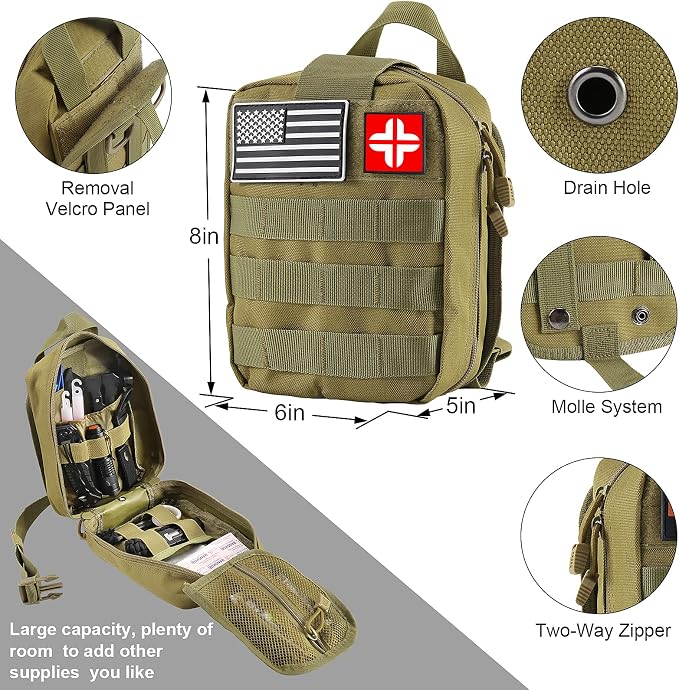 Emergency Survival Kit and First Aid Kit, Gift - Image 6