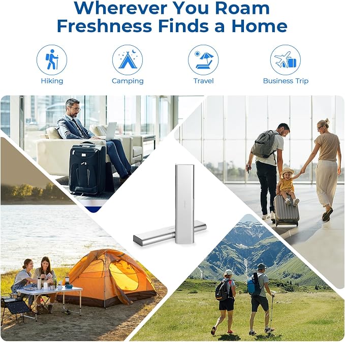 Wider Aluminum Toothbrush Travel Case, Portable Travel Toothbrush Holder - Image 9