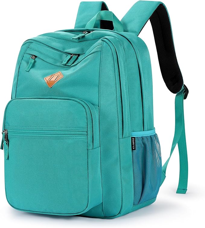 ZORFIN 26L Backpack for College, and Travel: Water Resistant Bookbag by ZORFIN-SimpleYetChic