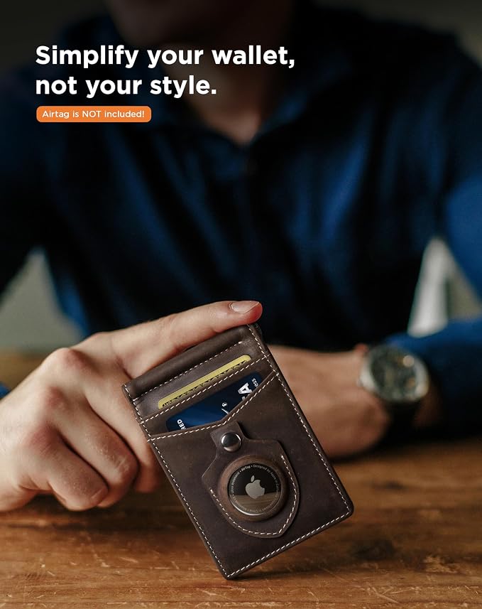 SERMAN BRANDS RFID Blocking Wallet Slim Bifold - Image 2