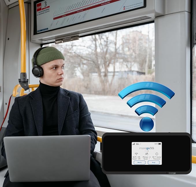 5G Mobile Portable WiFi | Verizon Wireless Jetpack Inseego MiFi M2100 | Free - Image 8