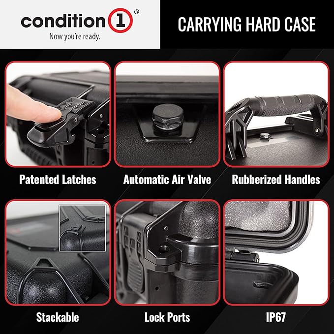 Condition 1 25" Large Heavy-Duty Protective Waterproof Hard Case Model 024 - Image 5