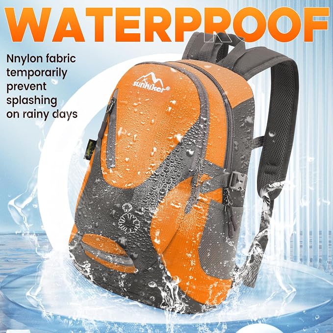 sunhiker Small Cycling Hiking Backpack Water Resistant Travel Backpack - Image 4