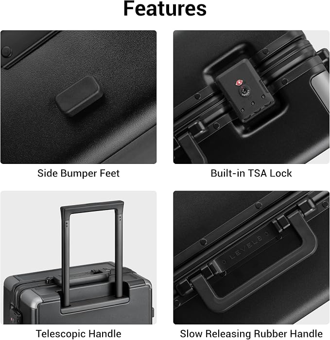 LEVEL8 Zipperless Checked Luggage - Image 7