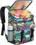 Cooler Backpack Soft Insulated Leak Proof 30 Cans Insulated Backpack Cooler by OCKLILY