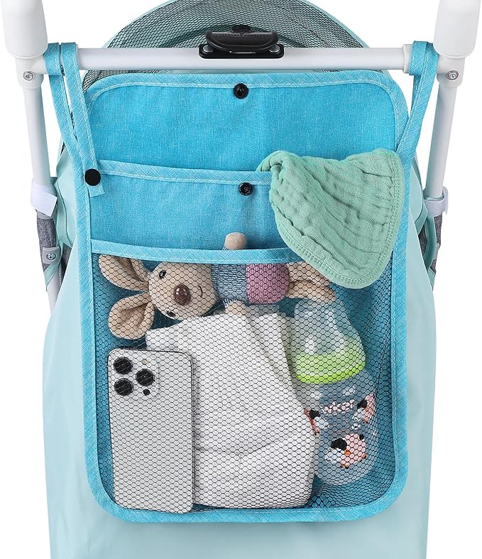 Accmor Universal Stroller Organizer, Mesh Bag Fits - Image 6