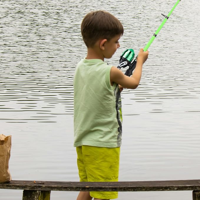 Kids Fishing Pole, Portable Telescopic Kids Fishing Poles - Image 9