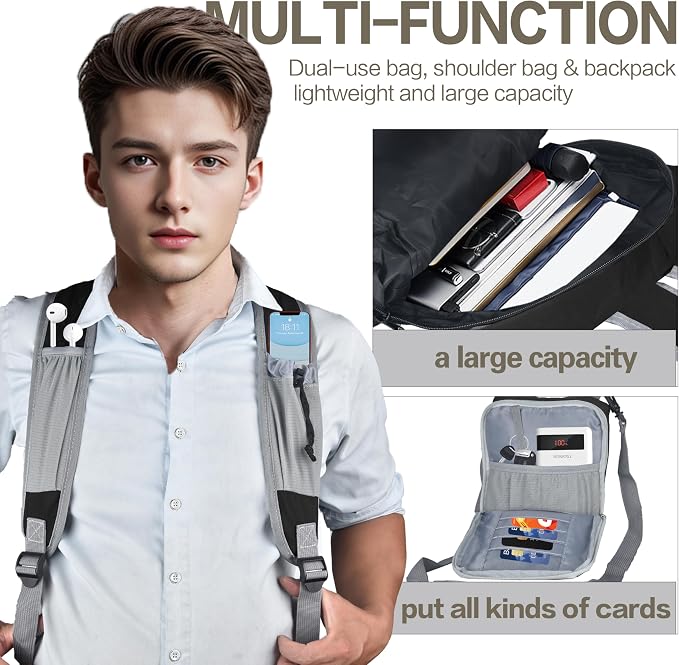 35L Foldable Waterproof Backpack - Image 2