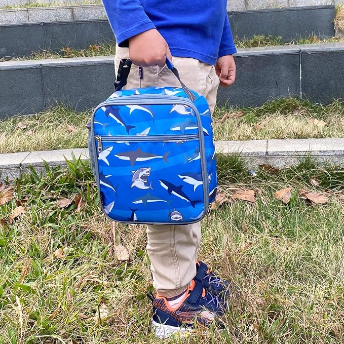 FlowFly Kids Lunch box Insulated Soft Bag Mini Cooler Back to School Thermal - Image 6