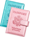 Herain Passport Holder for Travel Cruise Essentials, RFID Passports Book Card by WelcometoHerain