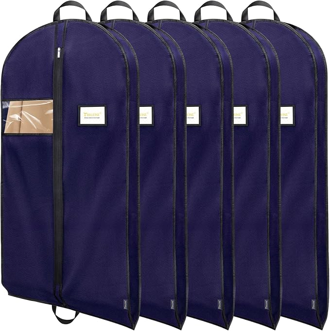 BALEINE 5PK Heavy Duty Garment Bag by BALEINE