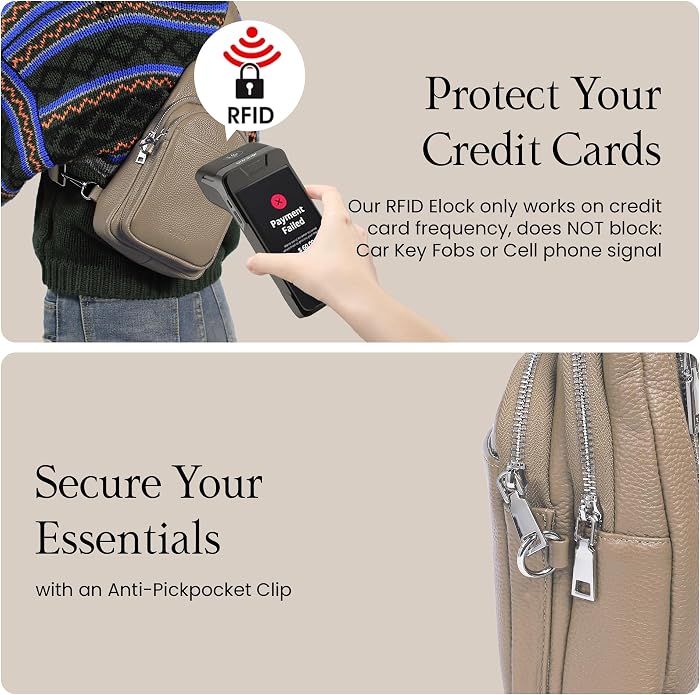 befen Genuine Leather Small Sling Bag - Image 3