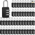 Chumia 32 Pack 3 Digit Combination Lock Small Combo Locks Waterproof Luggage by Chumia