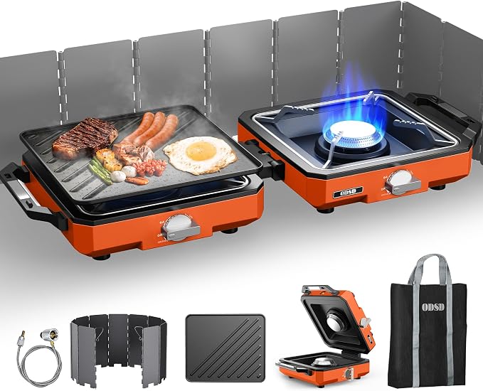 ODSD 2 Burner Camping Stove by ODSD
