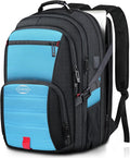 18.4 Inch Extra Large Backpack, Carry on Backpack, 55L Travel Laptop Backpack by TAZBUZO