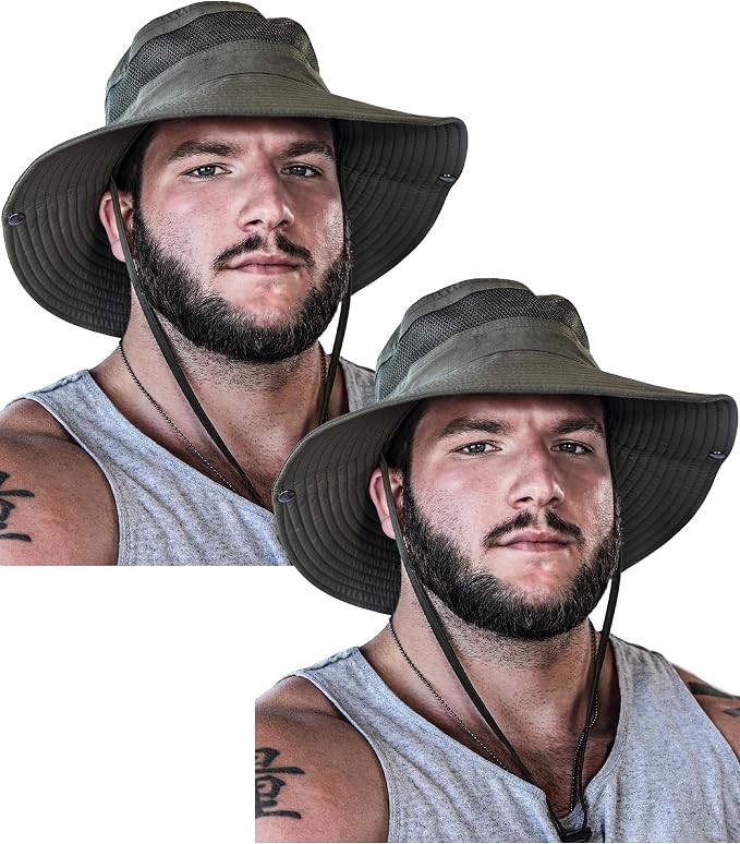 GearTOP Safari Sun Hat for Men and Sun Hats for Women UV Protection UPF 50+ by GearTOP