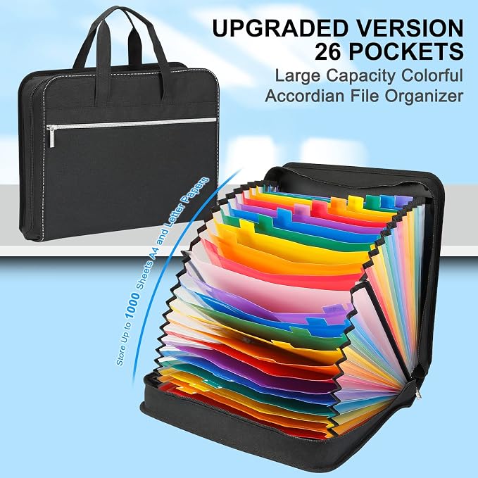 SEEKIND Accordian File Organizer - Image 2