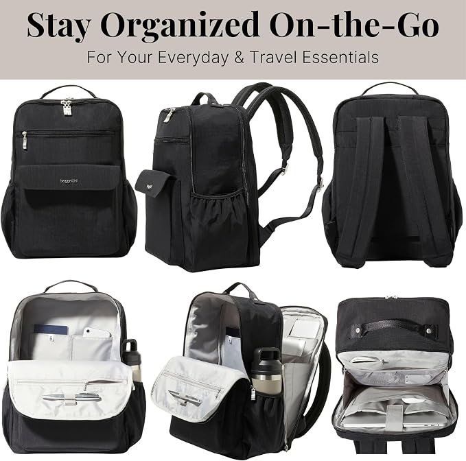 Baggallini Everyday Laptop Backpack - Image 5