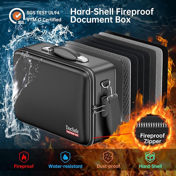 DocSafe Fireproof Document Box - Image 2