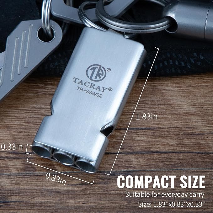 TACRAY Emergency Whistles Lifeguard Safety Whistle - Image 4