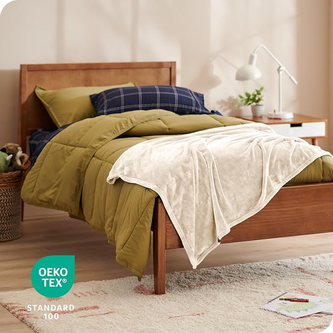 Bare Home Fleece Blanket - Image 3