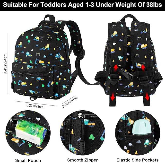 Accmor Toddler Backpack Leash, Mini Child Backpack - Image 2