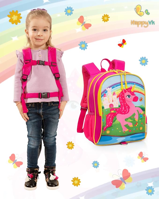 Backpack with Leash for Kids-Anti Lost Walking Toddler Leash-Unicorn design-for - Image 6