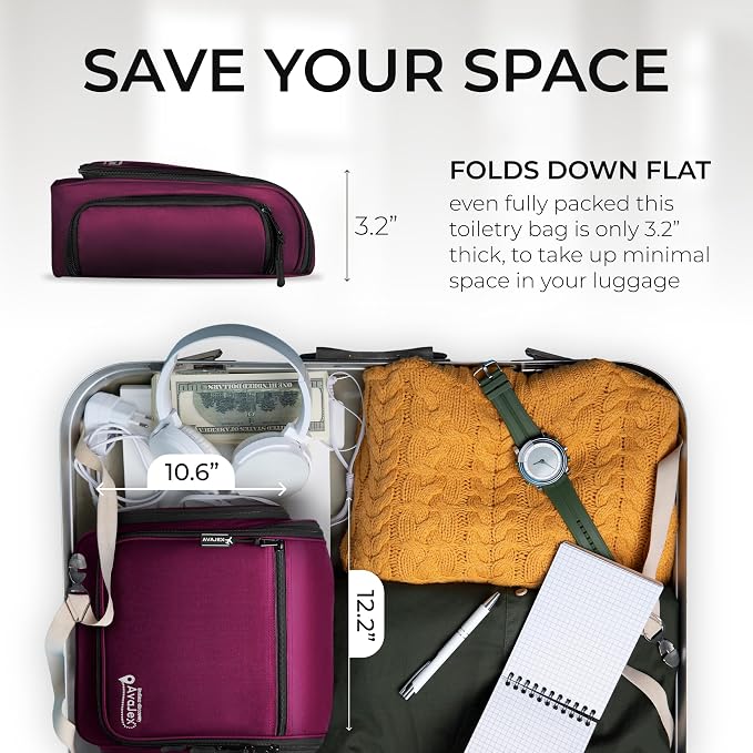 Large Hanging Toiletry Organizer - Image 6