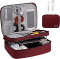Electronics Organizer, OrgaWise Electronic Accessories Bag Travel Cable by OrgaWise