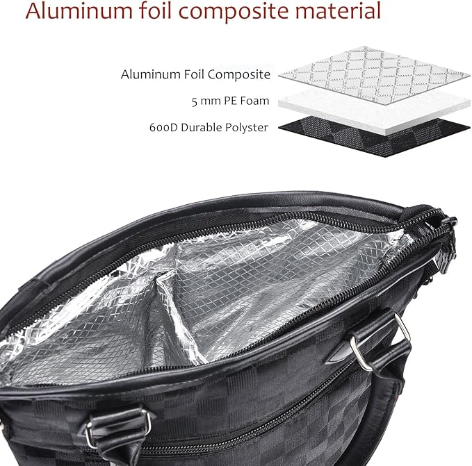 Tirrinia Insulated Wine Gift Carrier Tote - Image 4