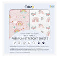 TotAha Premium Soft Pack n Play Sheets, Super Stretchy Jersey Knit Mini Crib by TotAha%7CUnitedStates