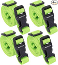 Buckle Straps with Clips, Adjustable Nylon Straps with Buckle, Packing Strap by Masterwise