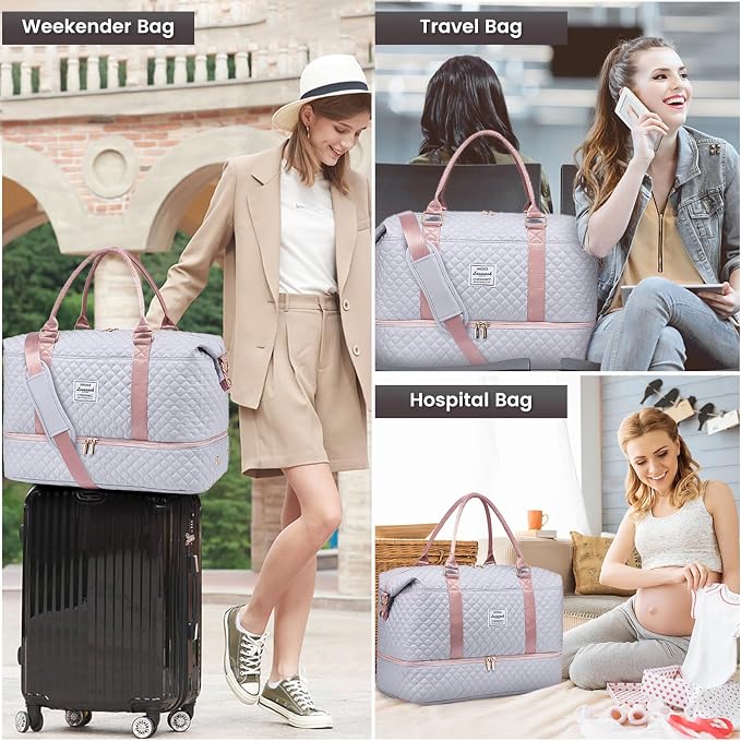 LOVEVOOK Travel Duffle Bag, Weekender Bags - Image 7