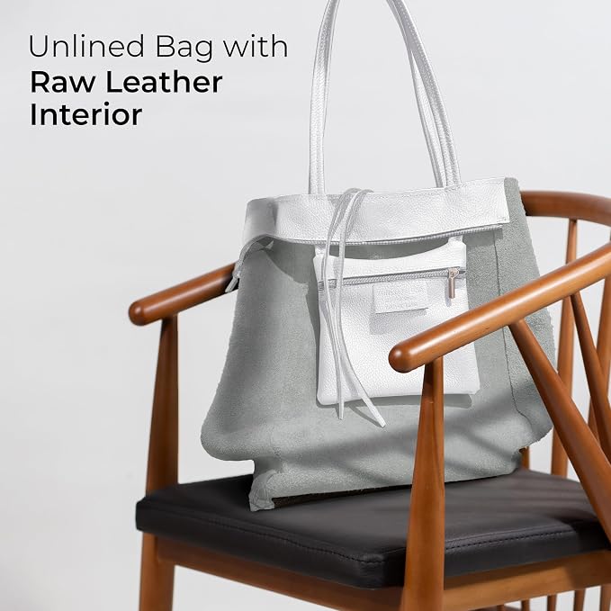 Italian Calf Leather Tote for Women - Image 5