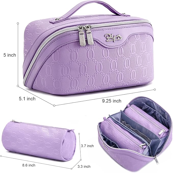 BOYATU Travel Makeup Bag for Women: Cosmetic Organizer Bag - Image 8