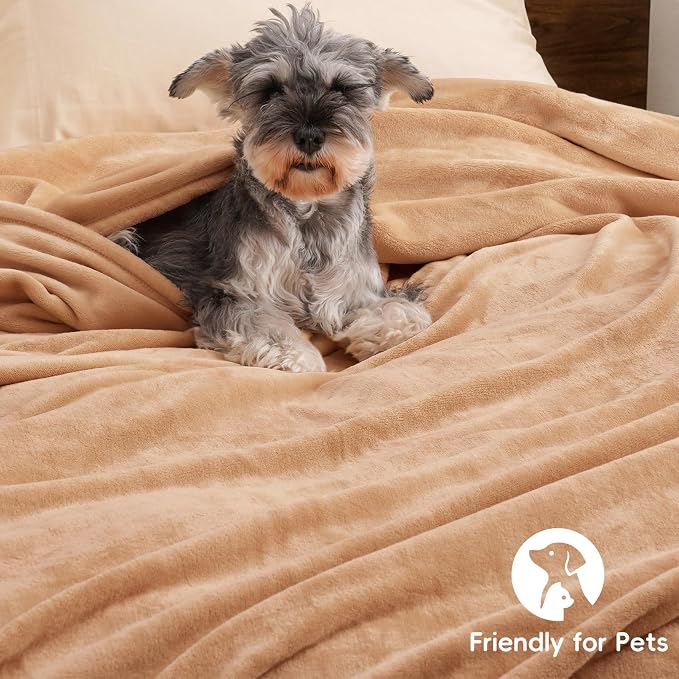 PHF Ultra Soft Fleece Blanket King Size, No Shed No Pilling Luxury Plush Cozy - Image 5