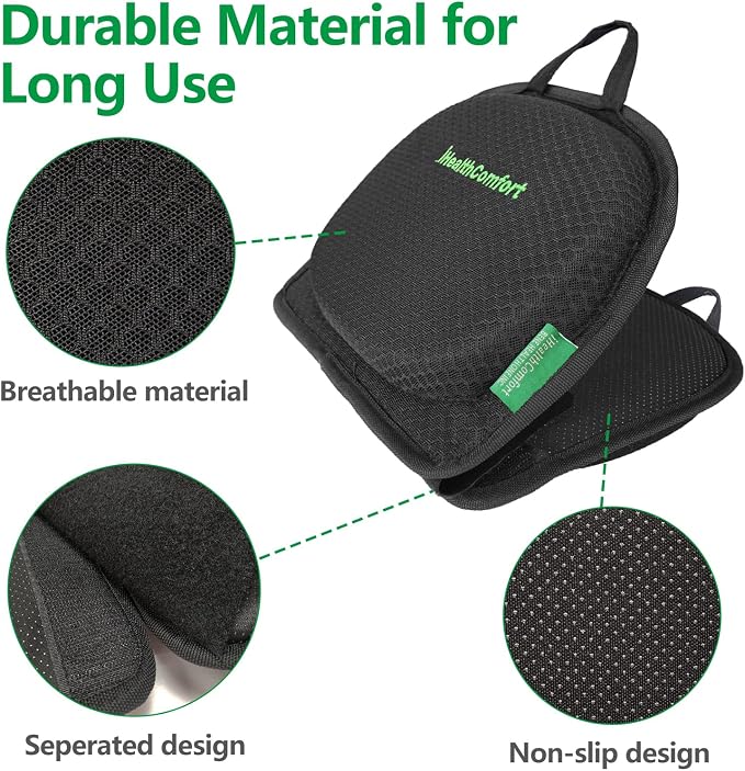 Small Travel Seat Cushion, Gel Memory Foam Seat Cushion, Supportive Butt Pillow - Image 5