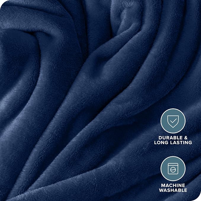 Bare Home Fleece Blanket - Image 5