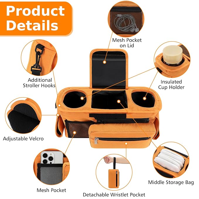 Accmor Universal Stroller Organizer - Image 4