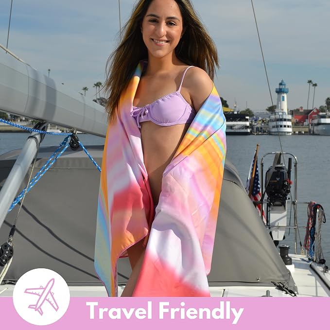 ECCOSOPHY Microfiber Beach Towel - Image 7