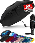 TUMELLA Strongest Windproof Travel Umbrella, Small Strong but Light Portable by Tumella