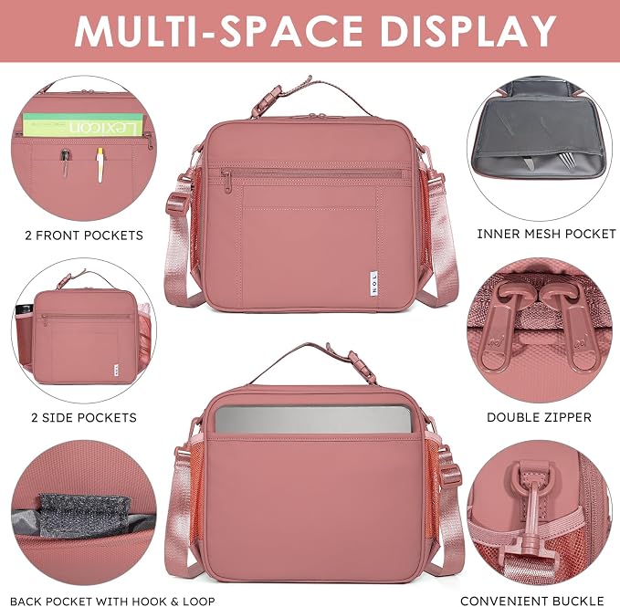NOL Kids Lunch Bag for School, Reusable Insulated Lunch Box & Children's Tote - Image 5
