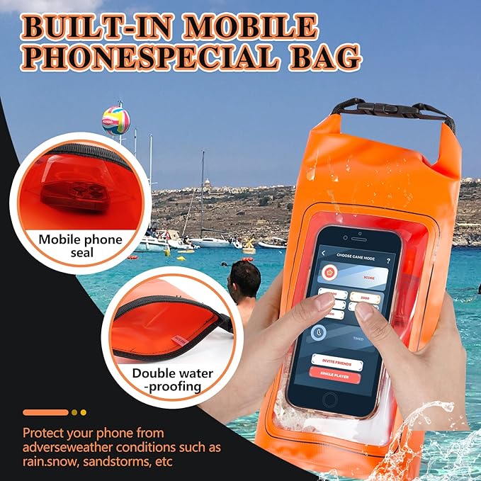 IP68 Waterproof Dry Bag, 2L - Image 4