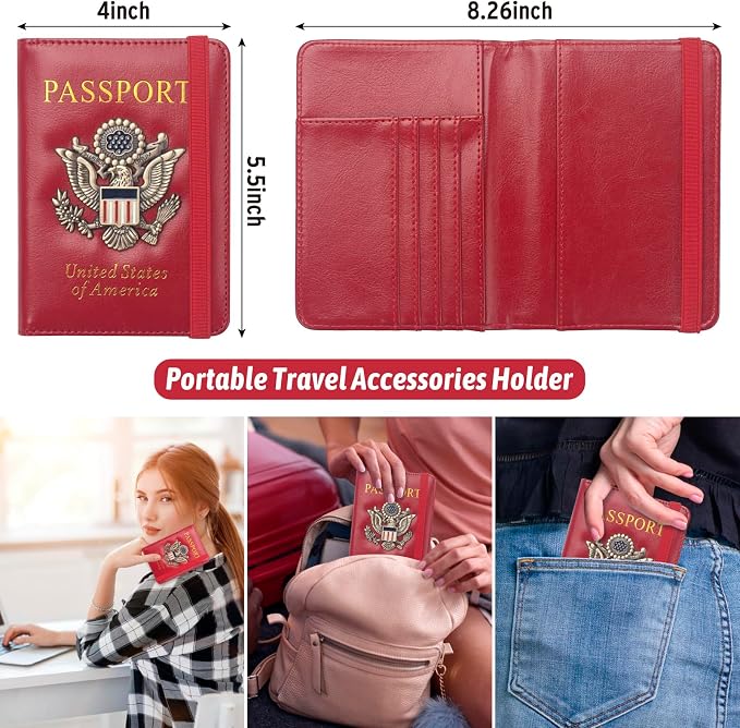 Coowayze US Passport Holder Wallet - Image 3