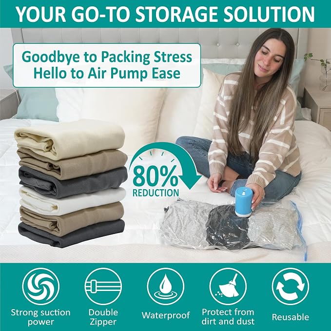 Cozy Essential 30 Pack Vacuum Storage Bags - Image 2