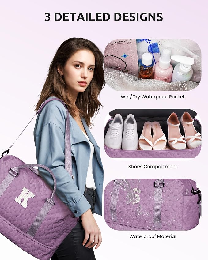 Initial Duffle Bag, Weekender Bags - Image 7