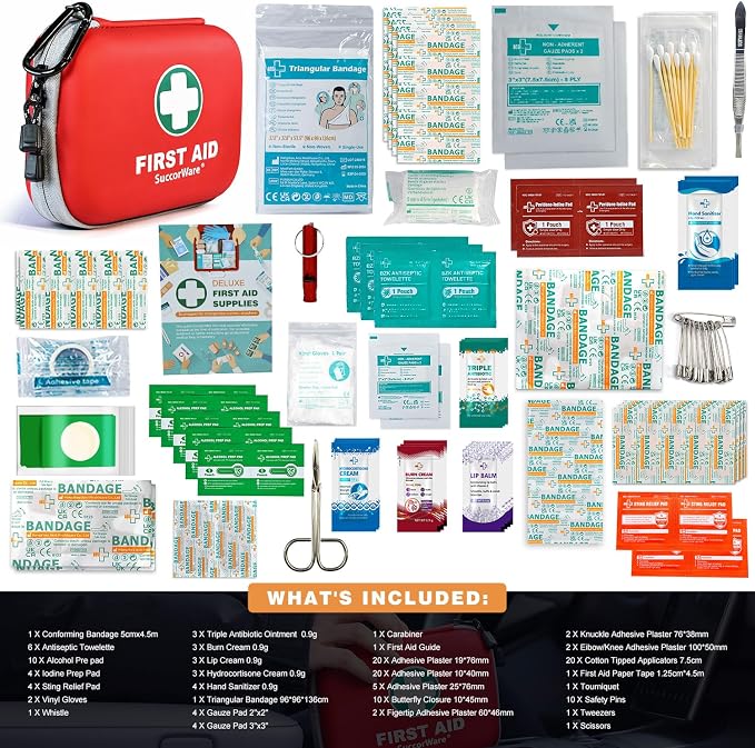 150 Pieces Mini First Aid Kit - Image 2