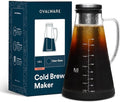 OVALWARE Airtight Cold Brew Iced Coffee Maker Pitcher by Ovalware