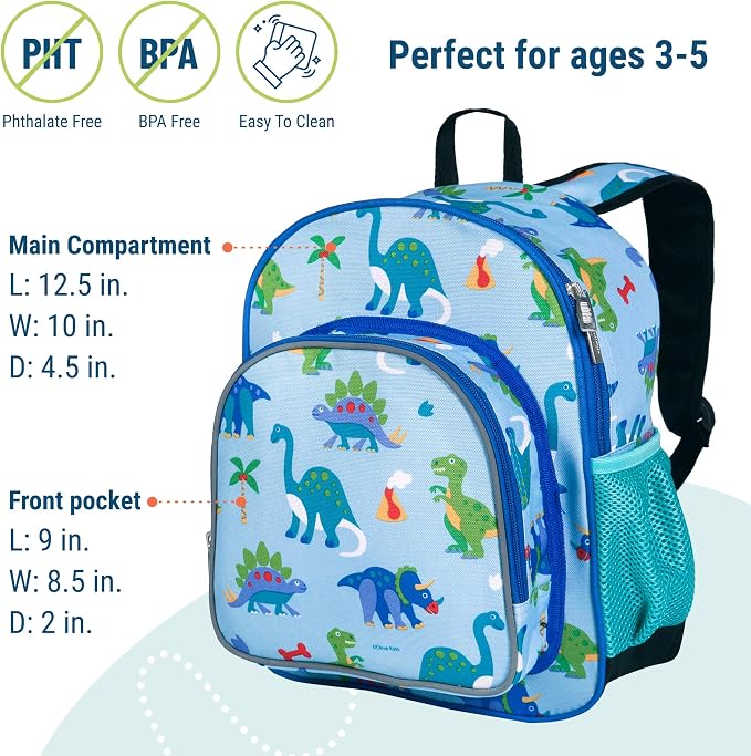 Wildkin 12-inch Kids Backpack – Padded, Adjustable - Image 4