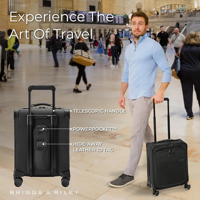 Briggs & Riley Compact 19" Carry-On Expandable Spinner - Image 5